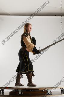 Vinga Medieval Pose With Sword